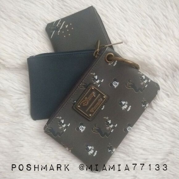 Loungefly Disney Mickey Mouse Spooked Mini Backpack and Coin Pouches main image 11